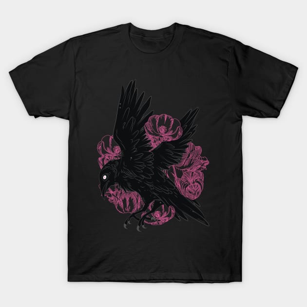 Raven T-Shirt by Jelly89